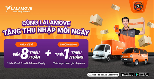 Hướng dẫn chi tiết cách đăng ký làm Đối tác tài xế Lalamove